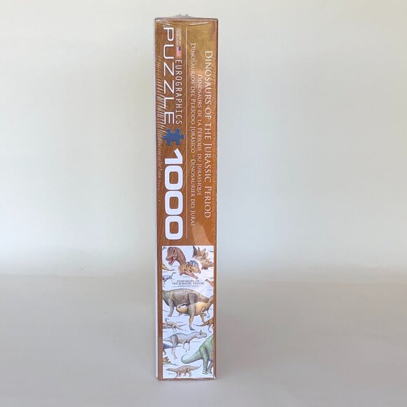 New sealed Eurographics 1000pcs Adult Puzzle - Dinosaurs Jurassic - Picture 12 of 15